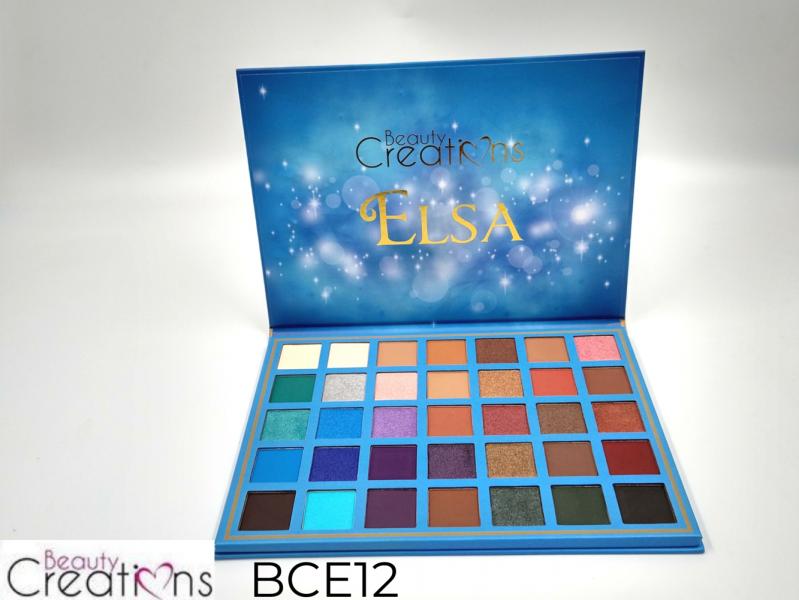 PALETA DE SOMBRAS ELSA BEAUTY CREATIONS  BCE12