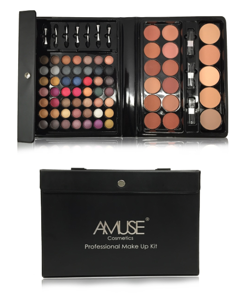KIT MAQUILLAJE PROFESIONAL AMUSE FK9111-A