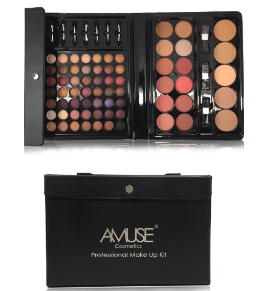 KIT MAQUILLAJE PROFESIONAL AMUSE FK9111-C