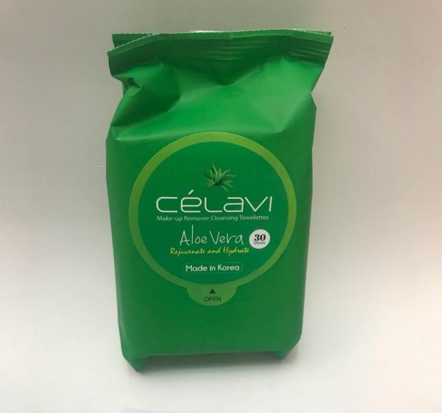 TOALLA DESMAQUILLANTE CELAVI DE  ALOE VERA MT001