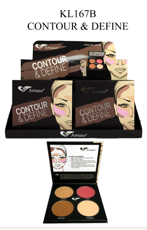 CONTOUR AND DEFINE COMPACTO AMUSE KL167-B