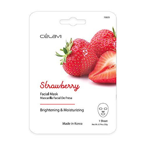 MASCARILLA FACIAL DE FRESA CELAVI 70023
