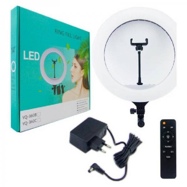 ARO DE LUZ CON SOPORTE PARA CELULAR 360B