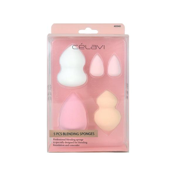SET DE ESPONJAS 5 PCS CELAVI 40340 DESC*