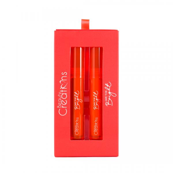 SET LABIAL COLECCION DARE TOBE BRIGHT BOSSY BEAUTY CREATIONSLSNB-B
