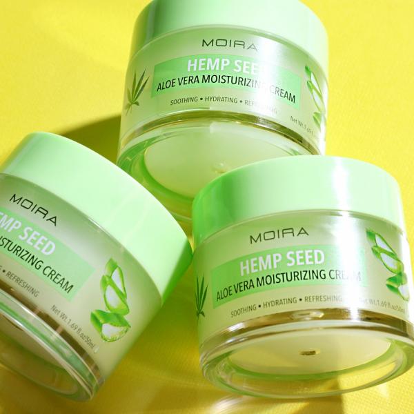 CREMA HIDRATANTE DE ALOE VERA DE SEMILLAS DE C&Aacute;&Ntilde;AMO MOIRA