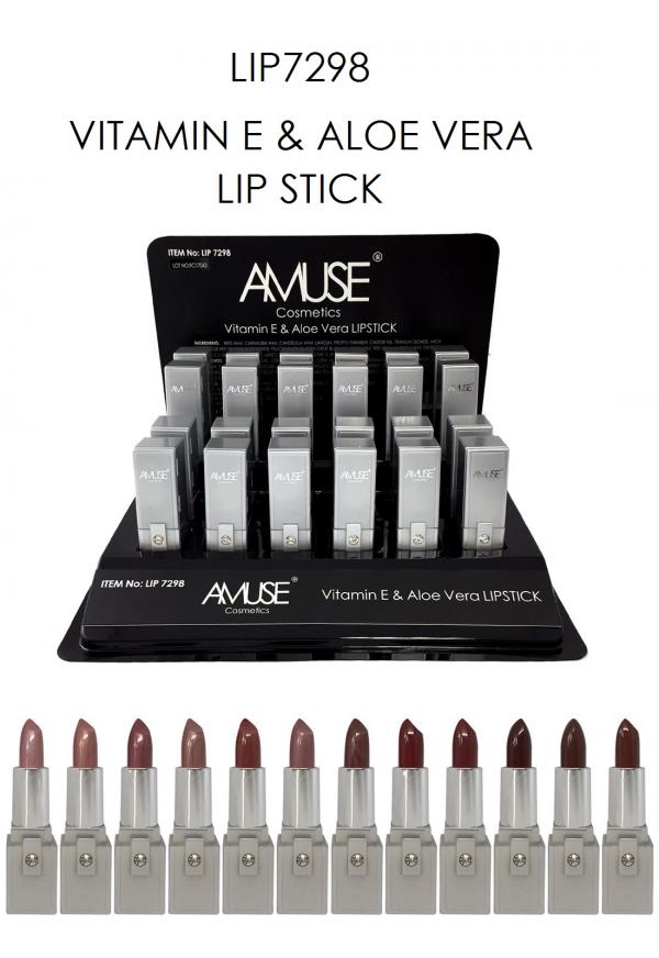 LABIAL EN BARRA AMUSE VITAMIN E Y ALOE VERA