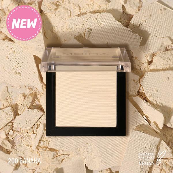 POLVO COMPACTO MOIRA  BANANA