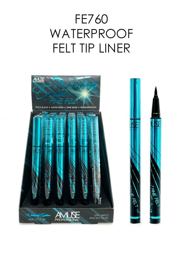 DELINEADOR CONTRA AGUA FIL TIP LINER AMUSE DESC*