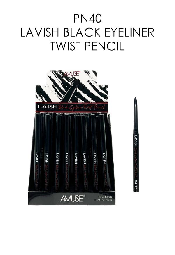 DELINEADOR NEGRO  DE OJOS AMUSE PN40