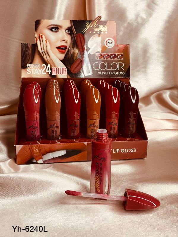 LABIAL LIQUIDO YH BEJA MATTE COLOR VELVET YH-6240L