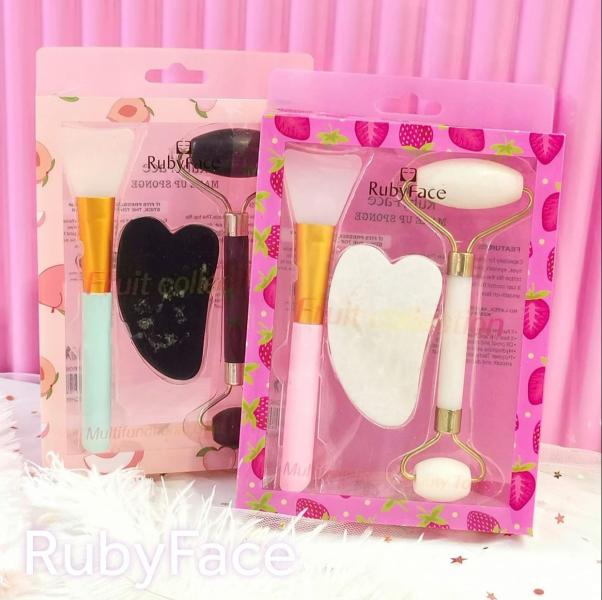 SET DE RODILLO PIEDRA Y BROCHA DE SILICONE