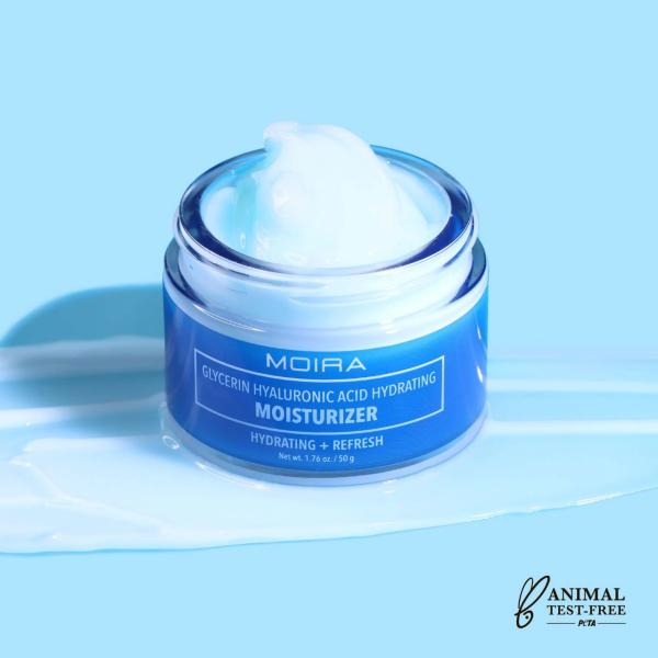 CREMA HIDRATANTE DE &Aacute;CIDO HIALUR&Oacute;NICO DE GLICERINA, MOIRA