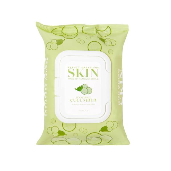 TOALLITA DESMAQUILLANTE PEPINO BEAUTY CREATIONS DESC*
