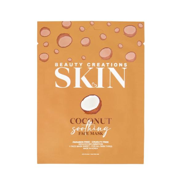 MASCARILLA FACIAL COCONUT BEAUTY CREATIONS