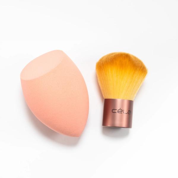SET DE BLENDING Y BROCHA CELAVI DESC*