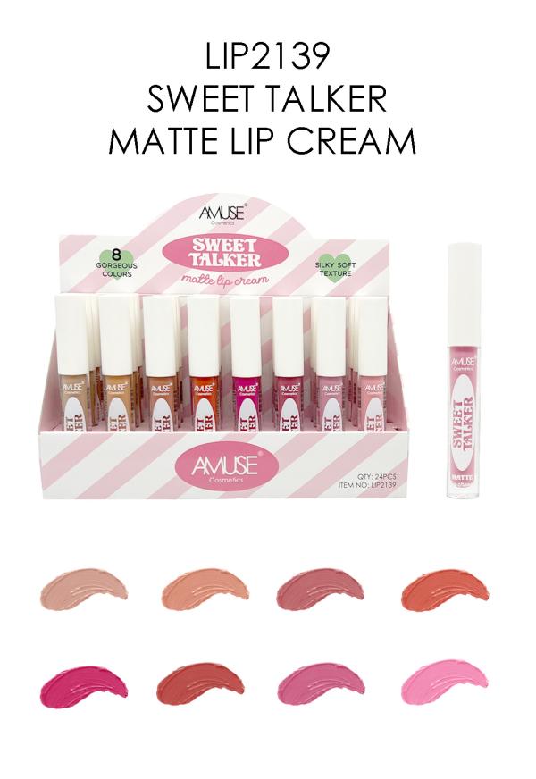 LABIAL LIQUIDO AMUSE SWEET TALKER DESC*