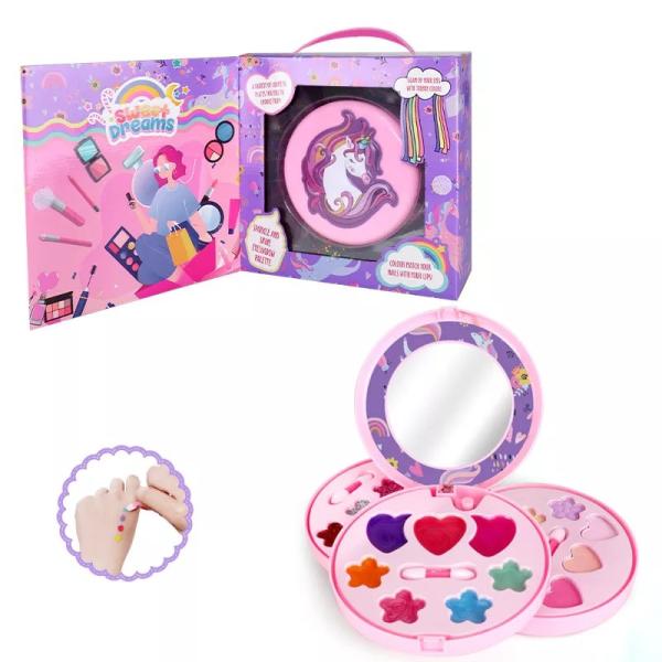 PALETA DE BELLEZA DE UNICORNIO DE NI&Ntilde;A