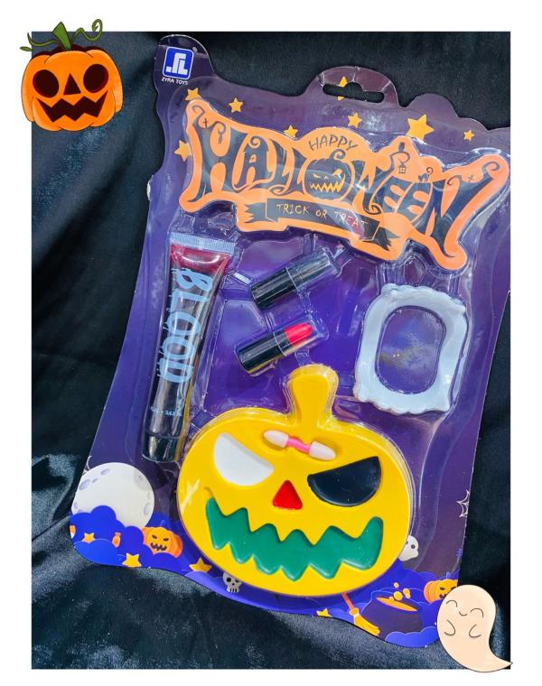 SET DE SOMBRA Y LABIAL HALLOWEEN PARA NI&Ntilde;AS