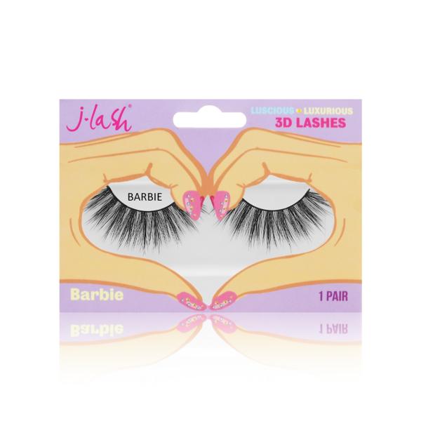 PESTA&Ntilde;AS JLASH 3D LASHES BARBIE