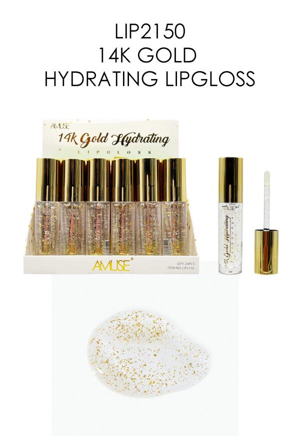 LABIAL OIL  AMUSE 14K GOLD HYDRATING