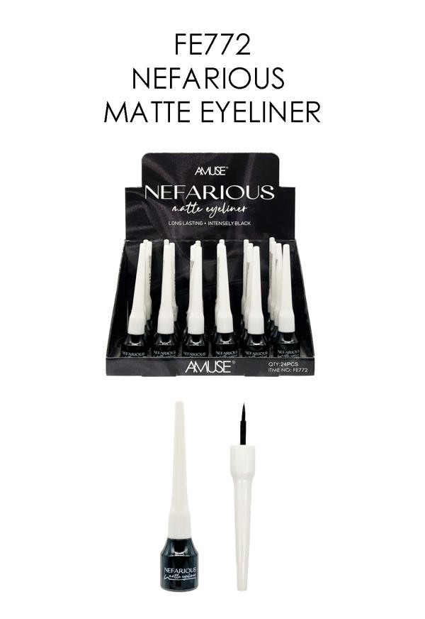 DELINEADOR DE OJOS MATE   AMUSE