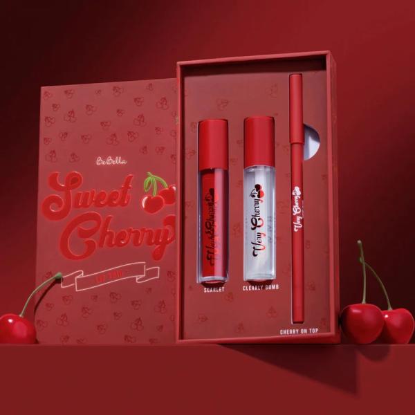 LIP TRIO SWEET CHERRY  BE BELLA