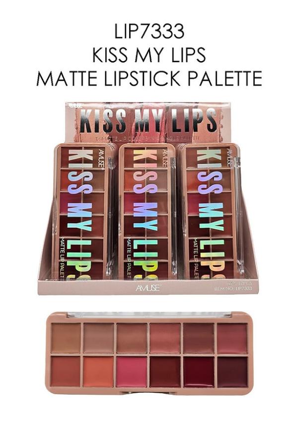 PALETA DE LABIALES AMUSE DESC*