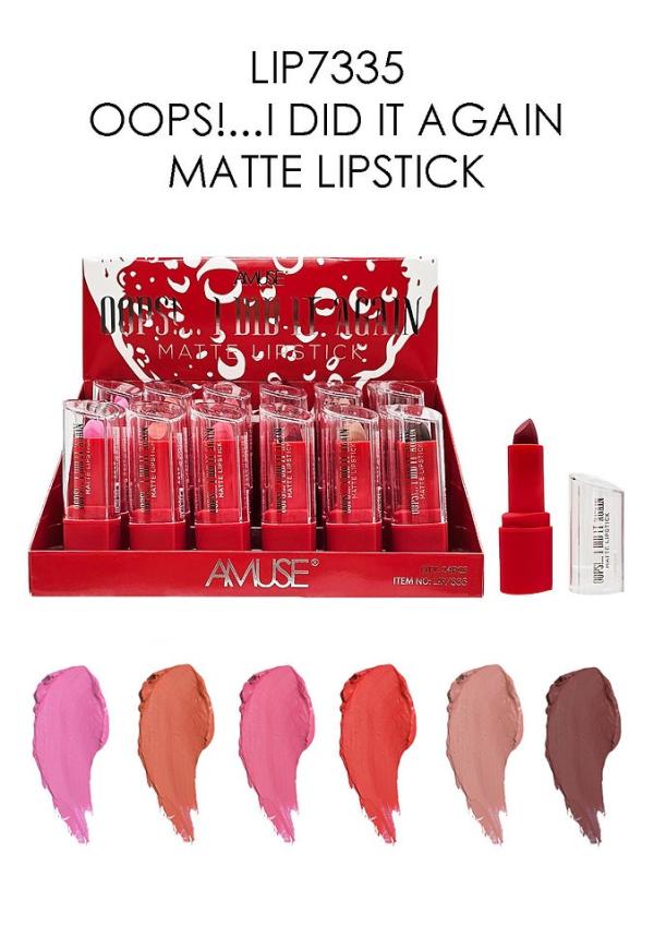 LABIAL MATTE EN BARRA AMUSE