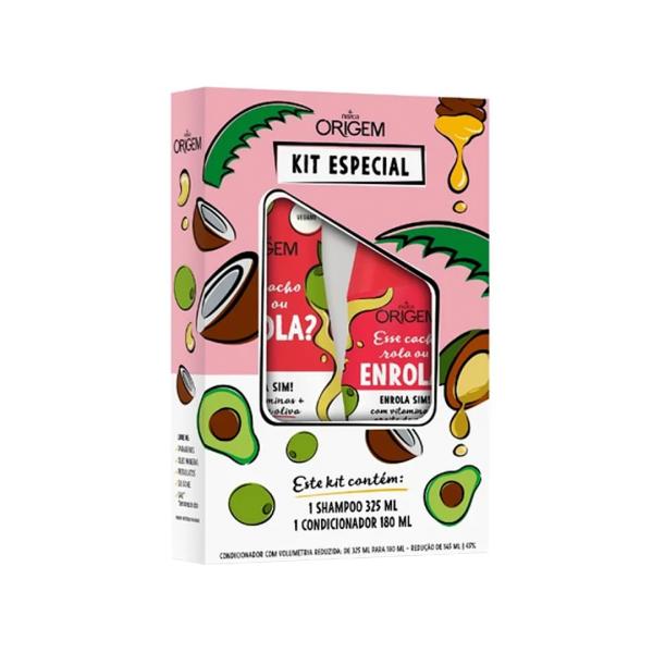 KIT SHAMPOO Y ACONDICIONADOR DE ACEITE DE OLIVA ORIGEM