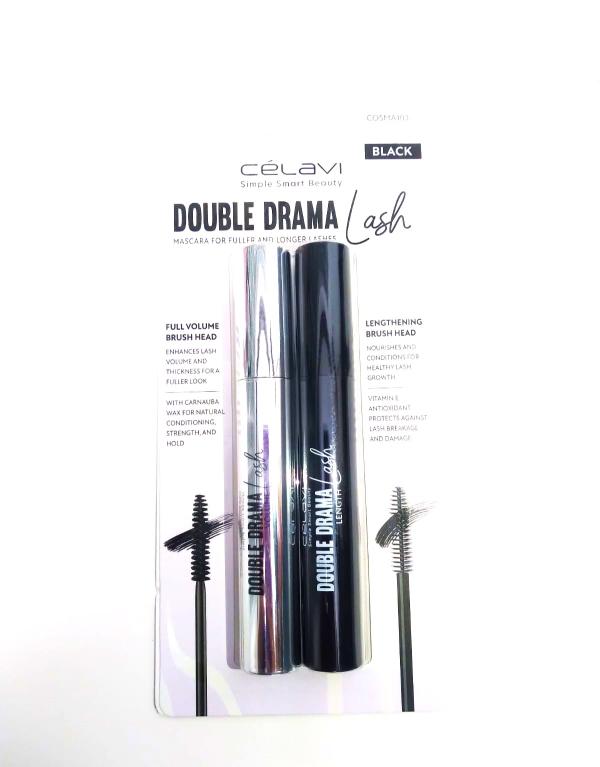 MASCARA DOBLE NEGRA CELAVI
