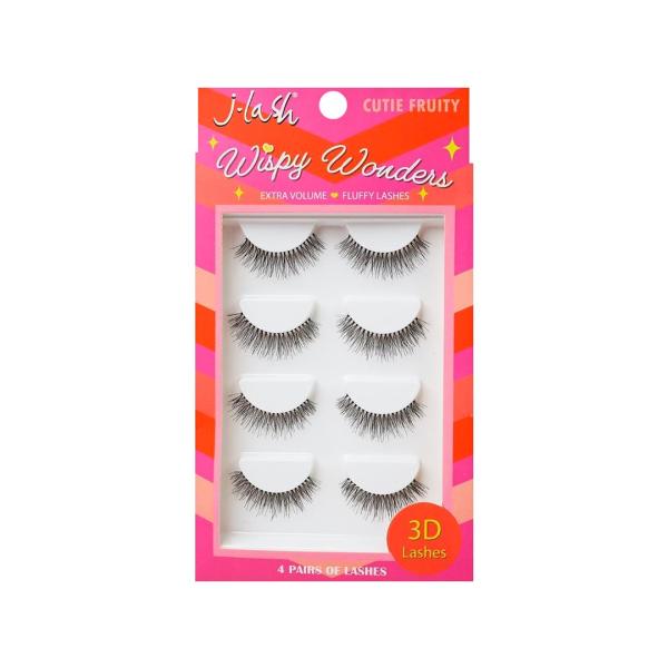 SET DE PESTA&Ntilde;AS 3D CUTIE FRUITY COLECCION WISPPY WONDERS