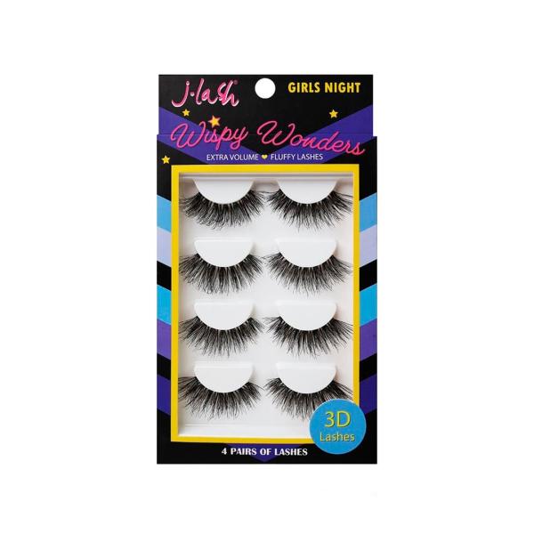 SET DE PESTA&Ntilde;AS 3D GIRLS NIGHT COLECCION WISPY WONDERS JLASH