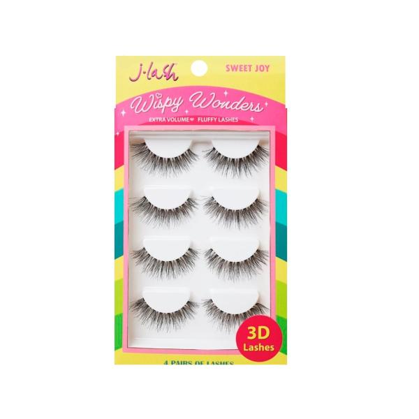 SET DE PESTA&Ntilde;AS 3D SWEET JOY COLECCION WISPY WONDERS JLASH