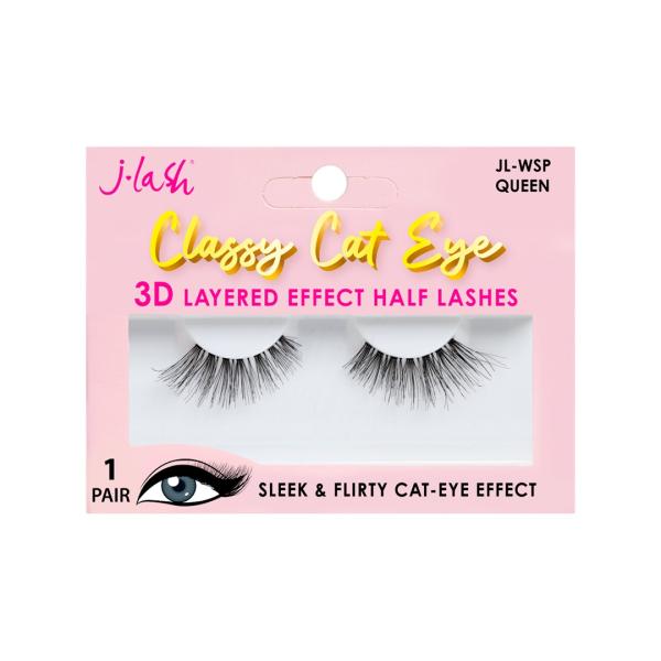 PESTA&Ntilde;A 3D QUEEN COLECCION CLASSY CAT EYE JLASH