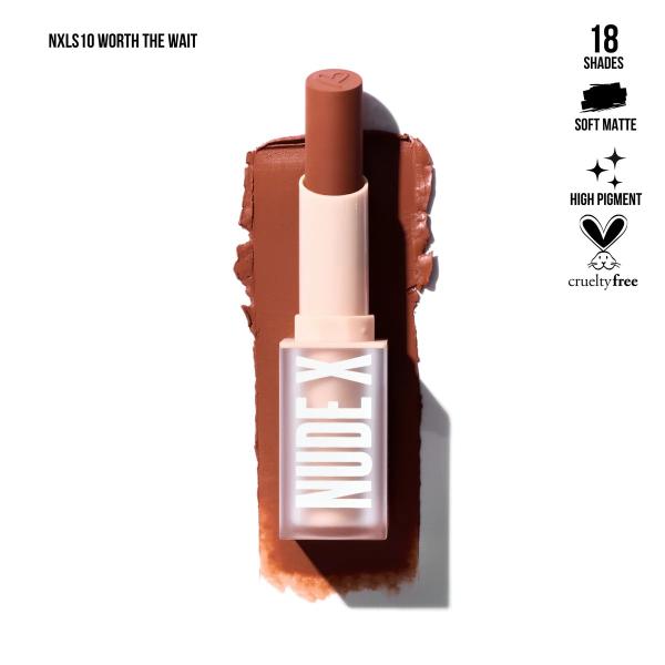 LABIAL EN BARRA NUDE X WORTH THE WAIT BEAUTY CREATIONS