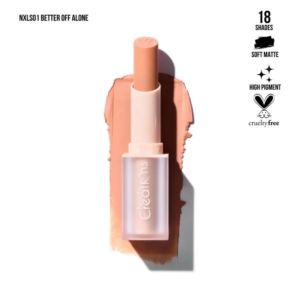LABIAL EN BARRA NUDE X BETTER OFF ALONE BEAUTY CREATIONS