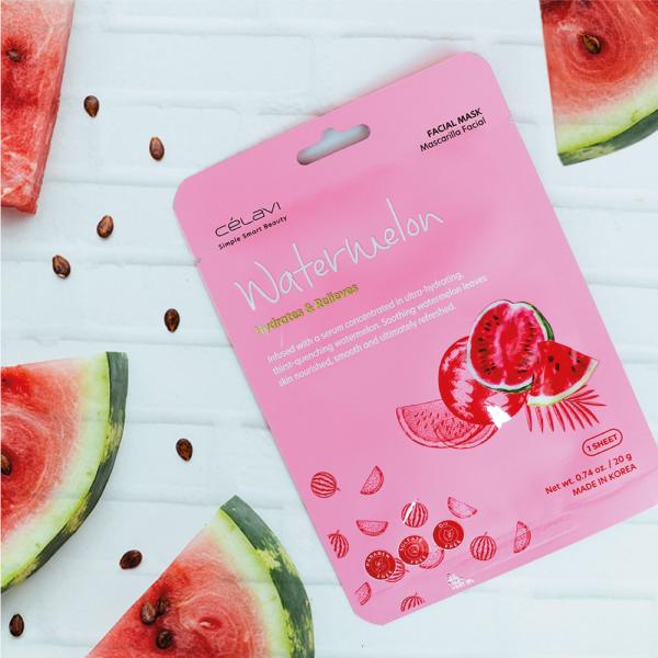 MASCARILLA FACIAL DE SANDIA CELAVI