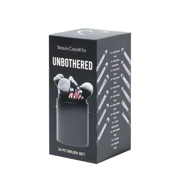 SET DE BROCHAS 24PC UNBOTHERED  BEAUTY CREATIONS