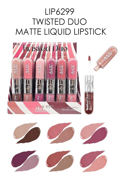 LABIAL LIQUIDO TWISTED DUO AMUSE DESC*