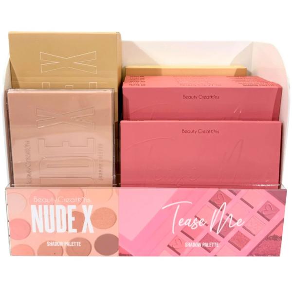ACR&Iacute;LICO TEASE ME Y NUDE X BEAUTY CREATIONS VACIO