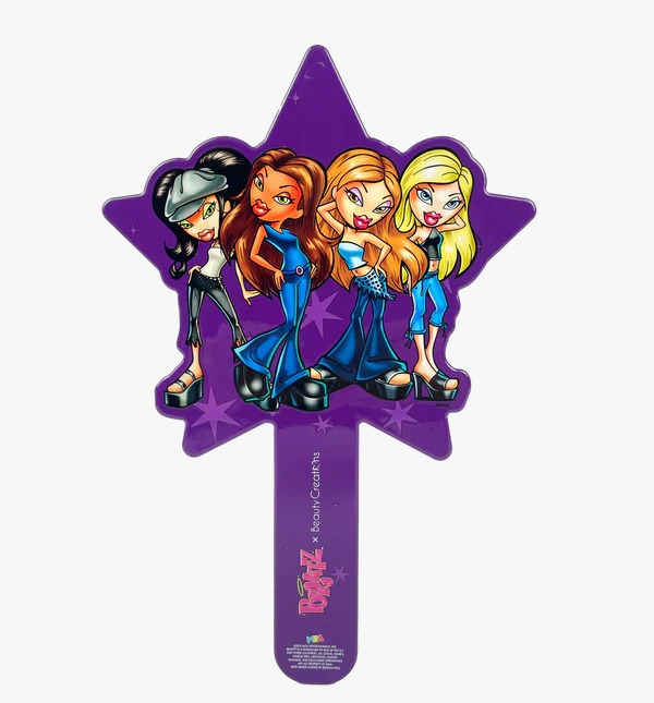 ESPEJO DE MANO X BRATZ GIRLS NITEOUT "LOOKIN' GOOD" HANDHELD MIRROR BEAUTY CREATIONS