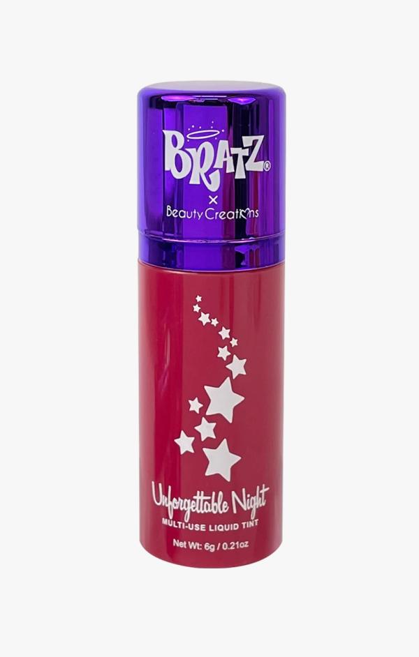 LABIAL LIQUIDO X BRATZ GIRLS NITEOUT "UNFORGETTABLE NIGHT" MAROON MULTI-USE LIQUID TINT BEAUTY CREATIONS
