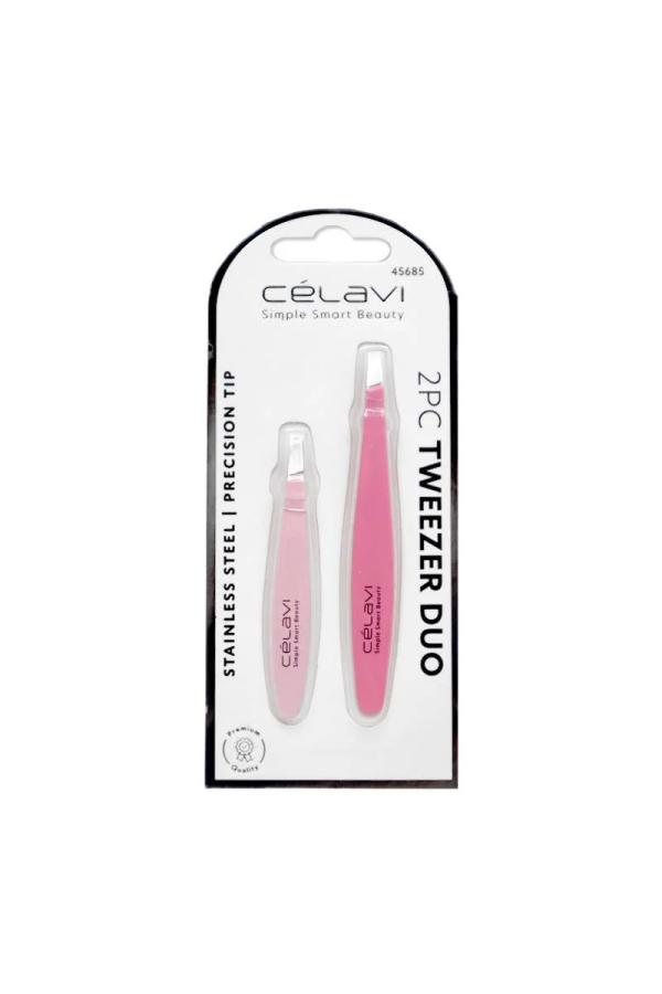 SET DUO DE PINZAS TWEEZER DUO CELAVI DESC*