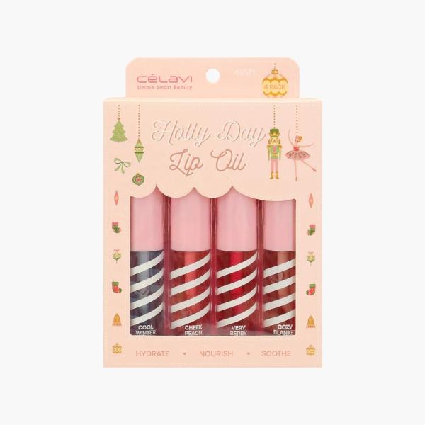 SET DE BRILLOS LABIALES HOLIDAY NUTCRACKER CELAVI