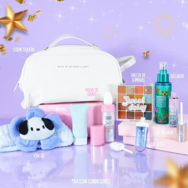 COMBO MAQUILLAJE CELESTE