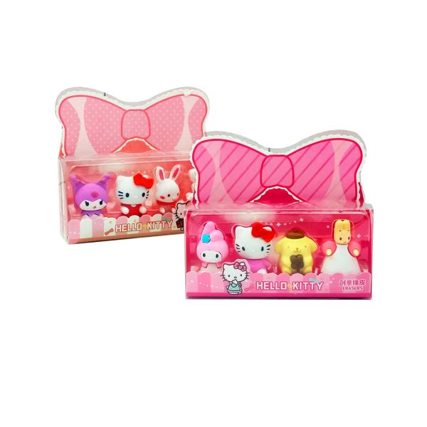 SET DE BORRADORES DE  HELLO KITTY