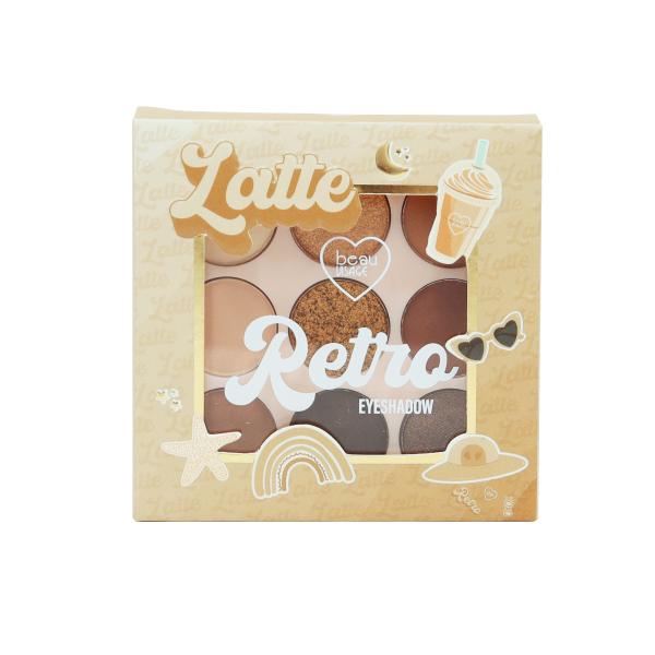 SOMBRA DE OJOS LATTE RETRO BEAU VISAGE 9G