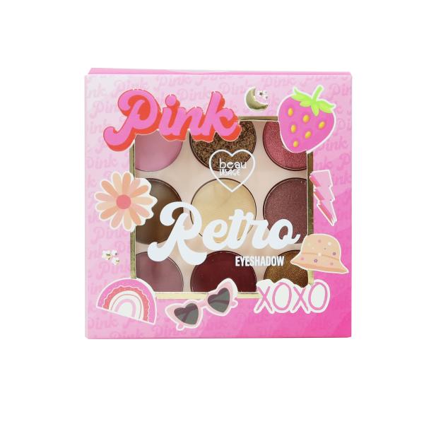 SOMBRA DE OJOS PINK RETRO BEAU VISAGE 9G
