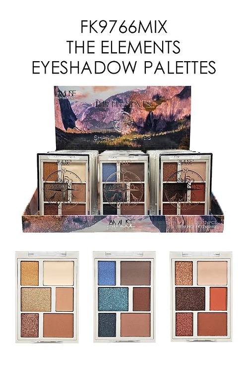PALETA DE SOMBRAS THE ELEMENTS AMUSE DESC*
